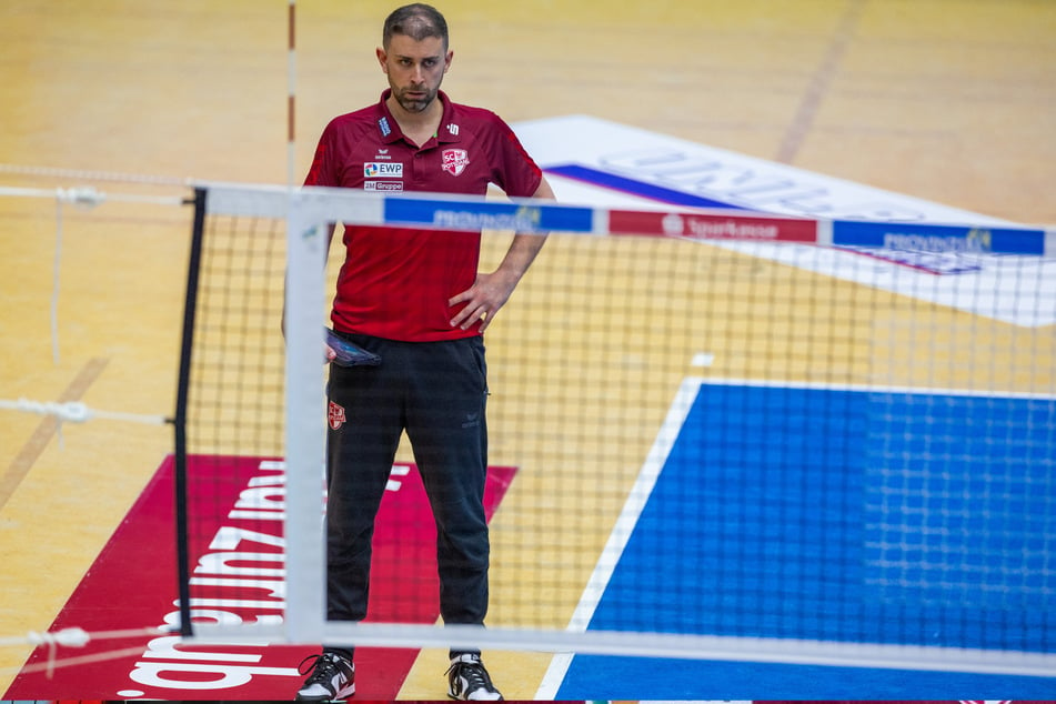 Sieht sein Team nicht in der Favoritenrolle: Potsdam-Coach Riccardo Boieri (37).