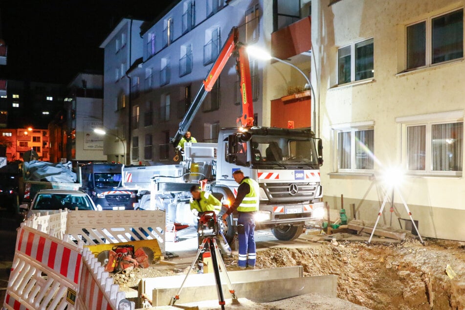 Die Stadtwerke Pforzheim arbeiten mit Hochdruck an der Beseitigung des Problems in der Hermannstraße.