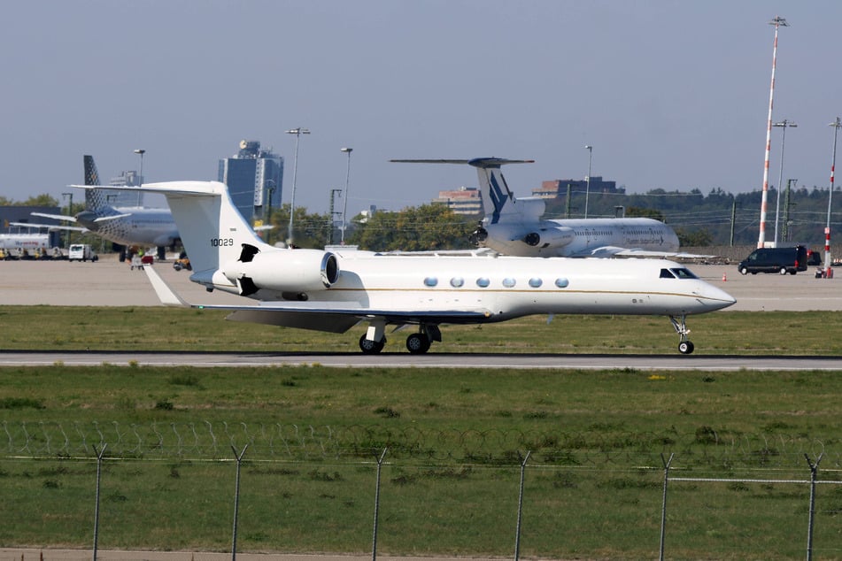 Bei der Maschine handelte es sich um eine Gulfstream. (Symbolfoto)