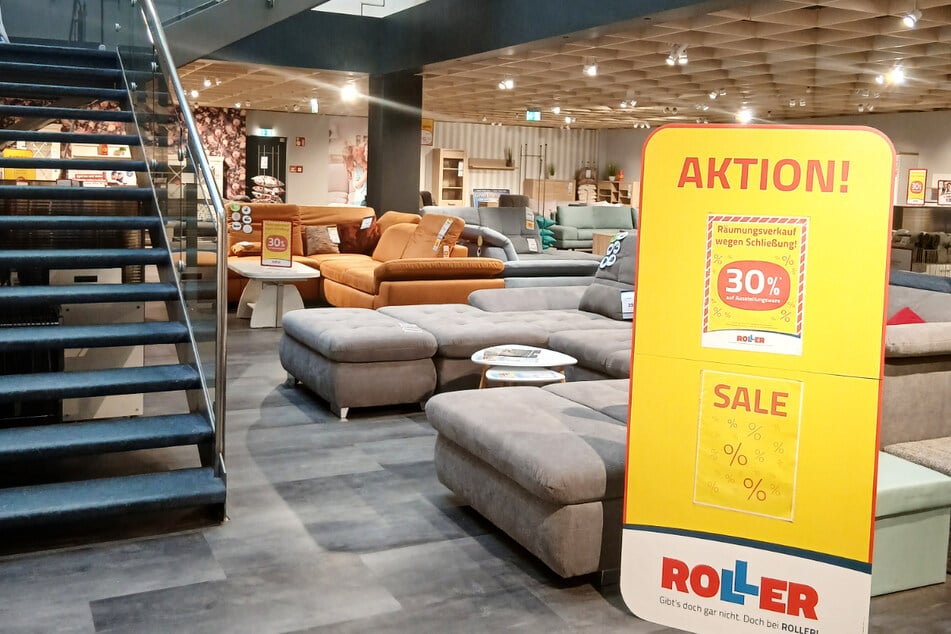 So hoch sind die Rabatte im Räumungsverkauf dieses bekannten Möbelhauses