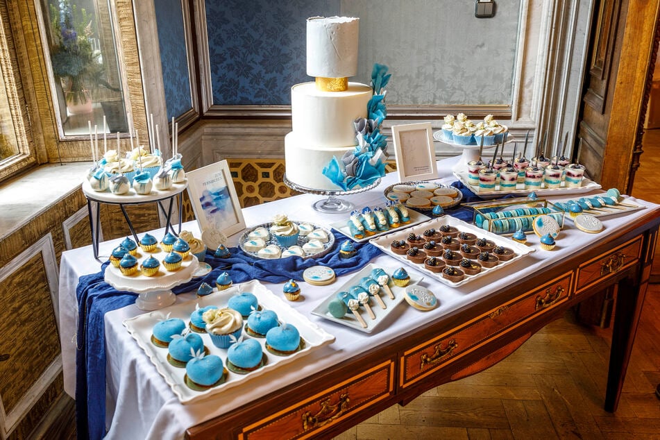 "Mary Cakes TortenMANUfaktur" aus Dresden richtete das süße Buffet an.