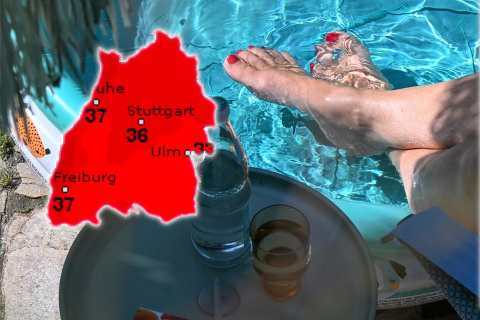 Bei Temperaturen von über 30 Grad suchen viele Menschen im Südwesten jede Chance auf eine Abkühlung.