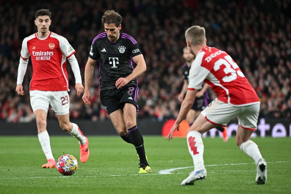 Das Hinspiel zwischen Arsenal London und dem FC Bayern München endete 2:2.