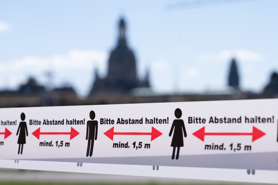 Es heißt weiterhin Abstand halten: Die Inzidenz in der sächsischen Hauptstadt liegt derzeit bei 125,2.