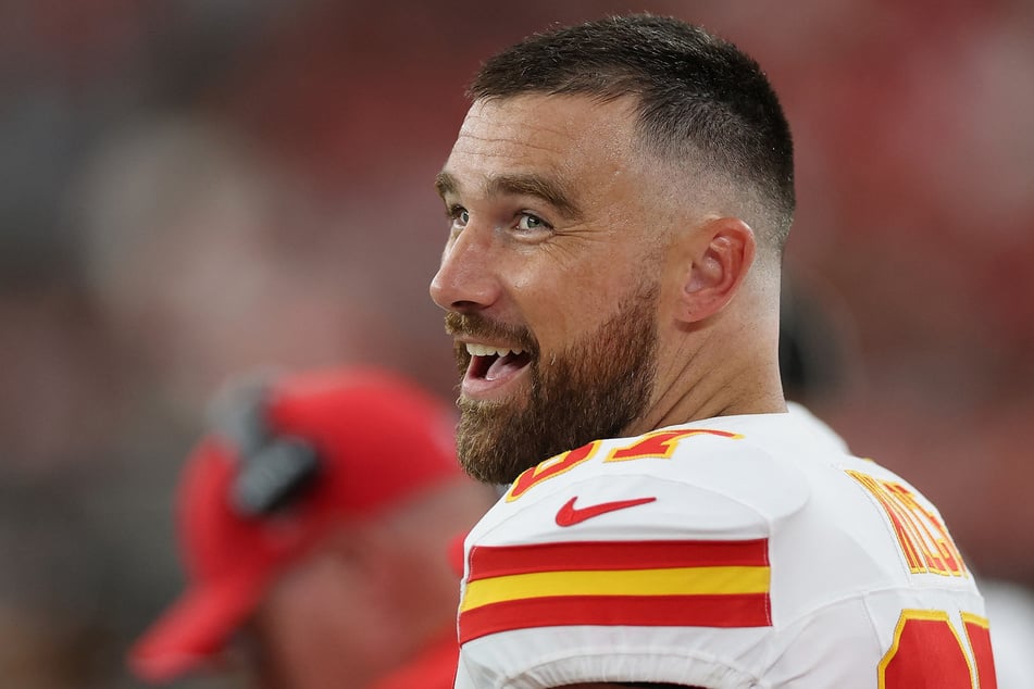 Travis Kelce gushed over his engagement to Taylor Swift on Wednesday's episode of his New Heights podcast.