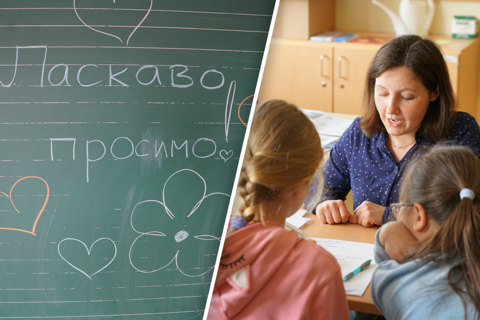 Dresden: Dresdens erste Schule für Ukraine-Flüchtlinge: Lernen, damit die Seele Frieden findet