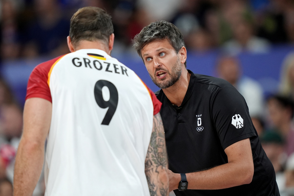 Trafen schon als Spieler aufeinander, später coachte Winiarski (r.) Georg Grozer (40, l.).