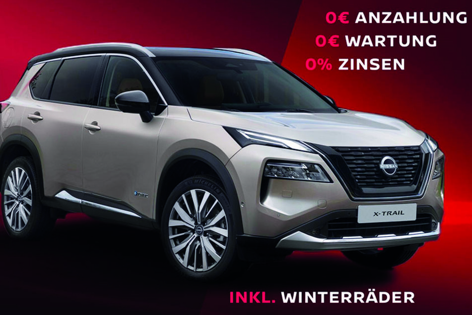 Das ist ein richtig großes SUV mit viel Stauraum!
