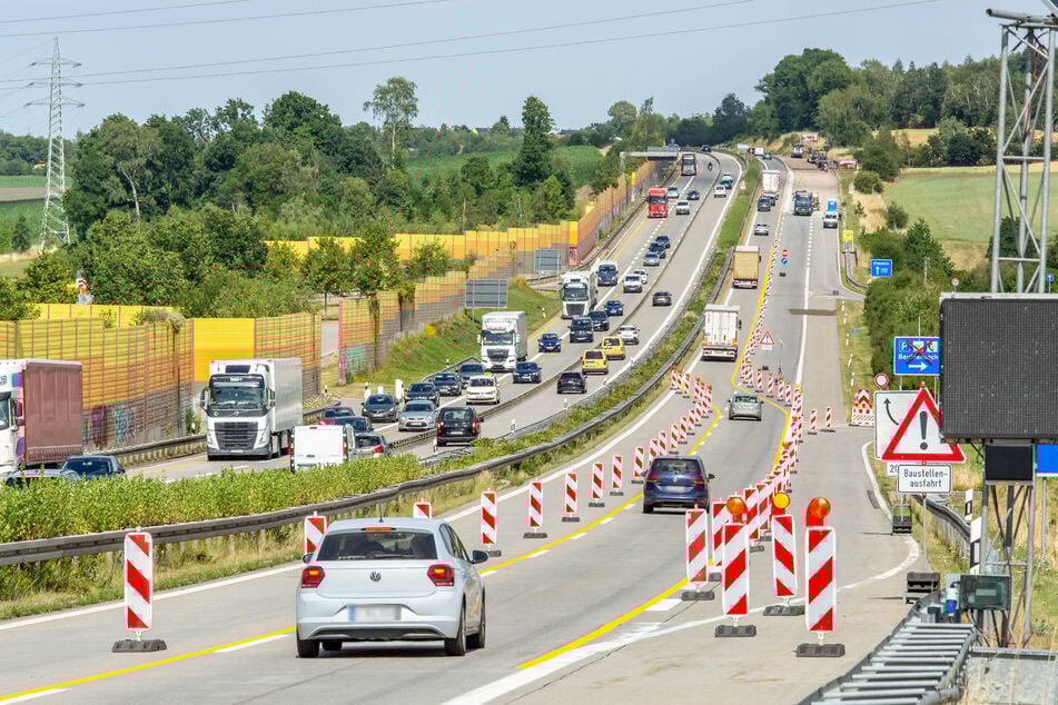 Vorsicht Baustelle! In der kommenden Woche wird in Sachsen kräftig gebaut.