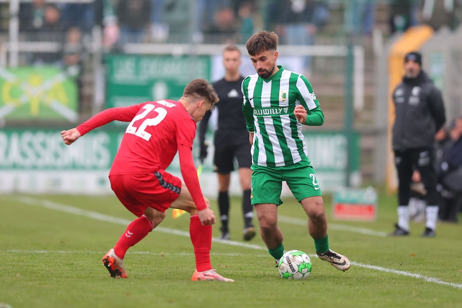 Erst in der Schlussphase wurden die Offensivbemühungen der Chemiker klarer.