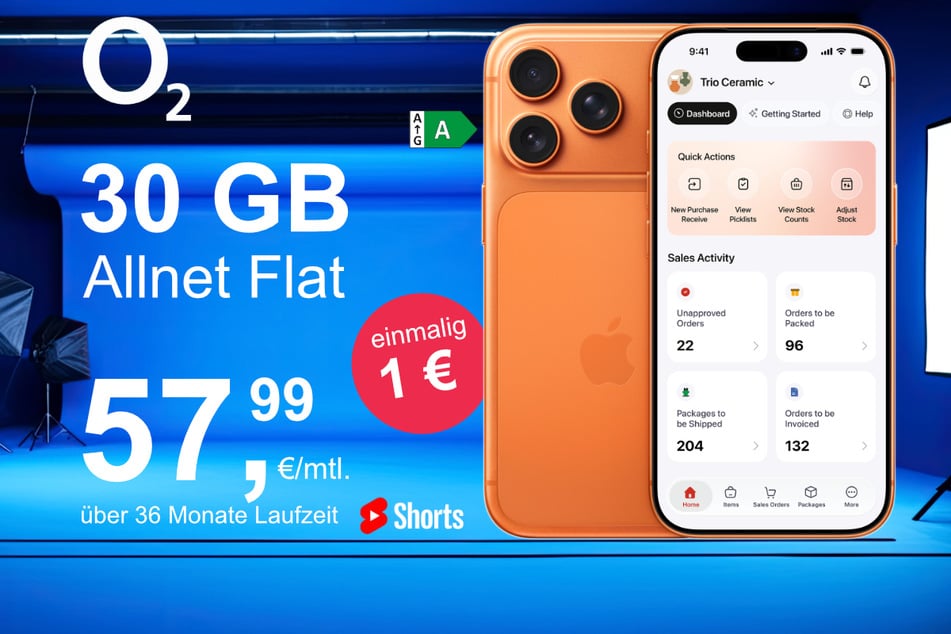 Das neue iPhone 17 Pro inkl. 30 GB Datenvolumen für nur 1 Euro exklusiv bei o2.