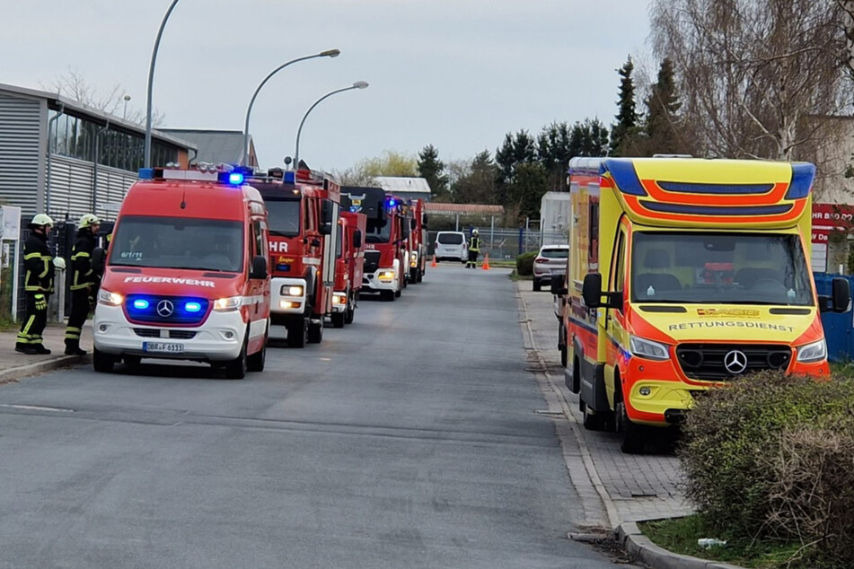 In der Ortschaft Bargeshagen gab es am Mittwoch einen Großeinsatz der Feuerwehr.