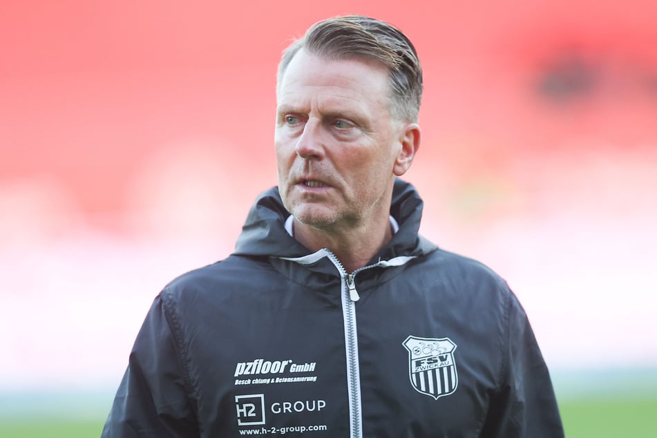 Nur einen Punkt gab es für FSV-Trainer Rico Schmitt (58) zum 58. Geburtstag.