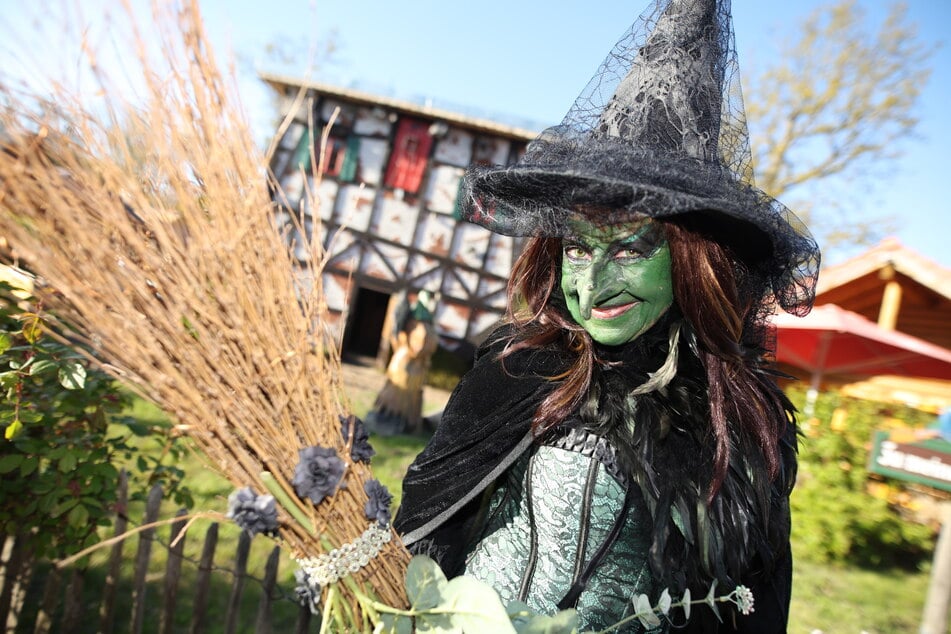 Viele Besucher der Walpurgisnacht verkleideten sich für das Fest.