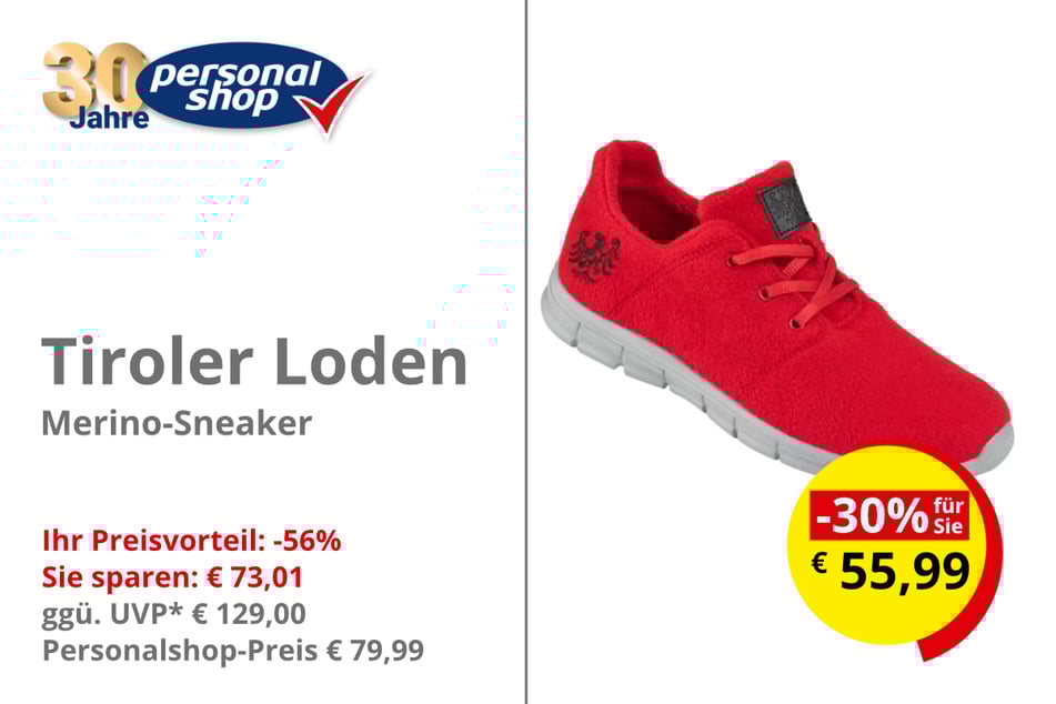 Tiroler Loden Merino-Sneaker