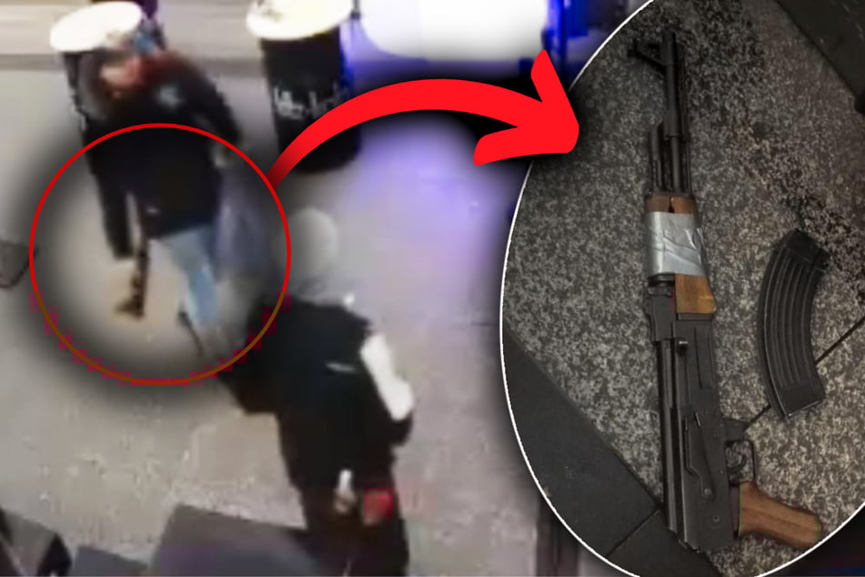 Leipzig: Weil ihm der Einlass verwehrt wurde: Mann droht vor Leipziger Club mit Kalaschnikow