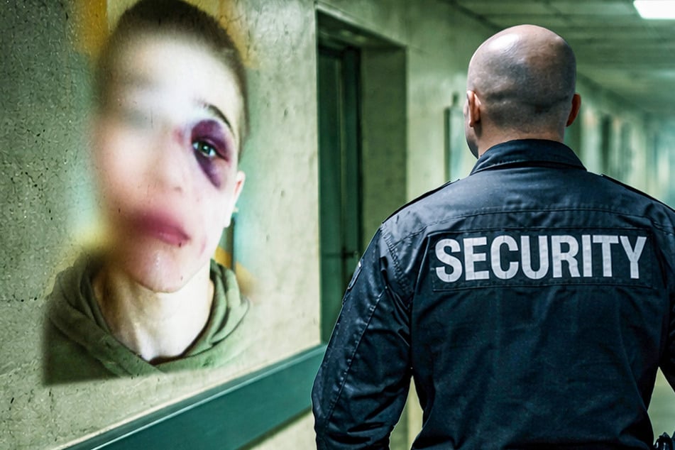 Blaues Auge, blutige Lippe: Verletzungen, die sich Ole angeblich selbst zugefügt hat.