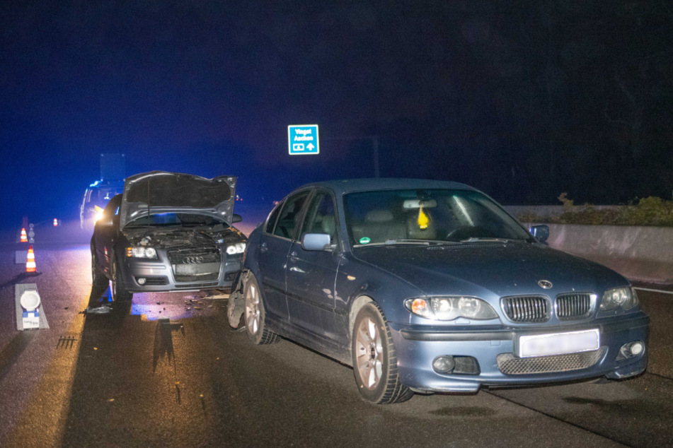 Ein Autofahrer (41) ist nach einer Panne auf der Autobahn 559 von einem anderen Wagen angefahren und dabei schwer verletzt worden.