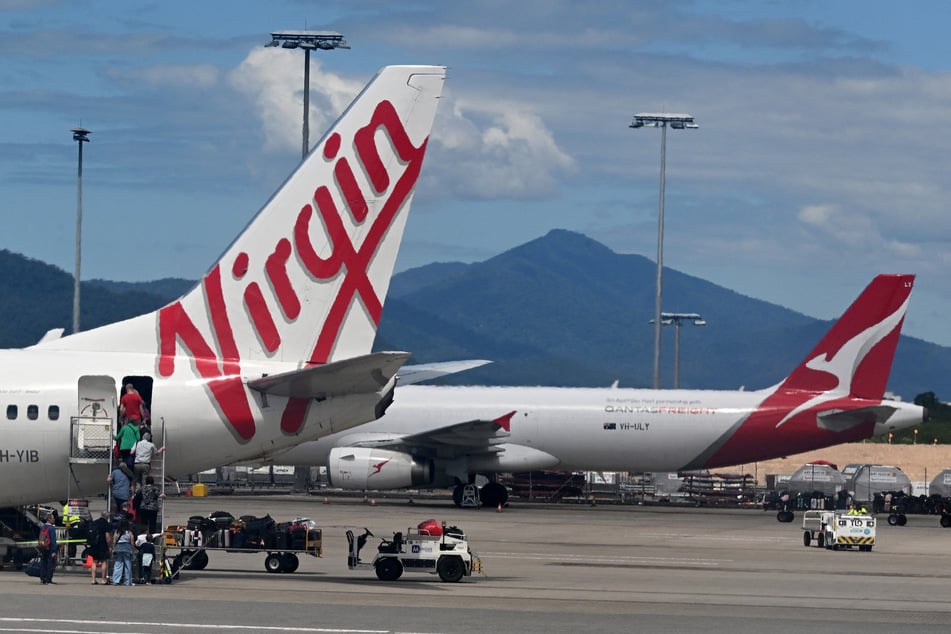 Der Vorfall ereignete sich an Bord einer Maschine von Virgin Australia. (Archivfoto)