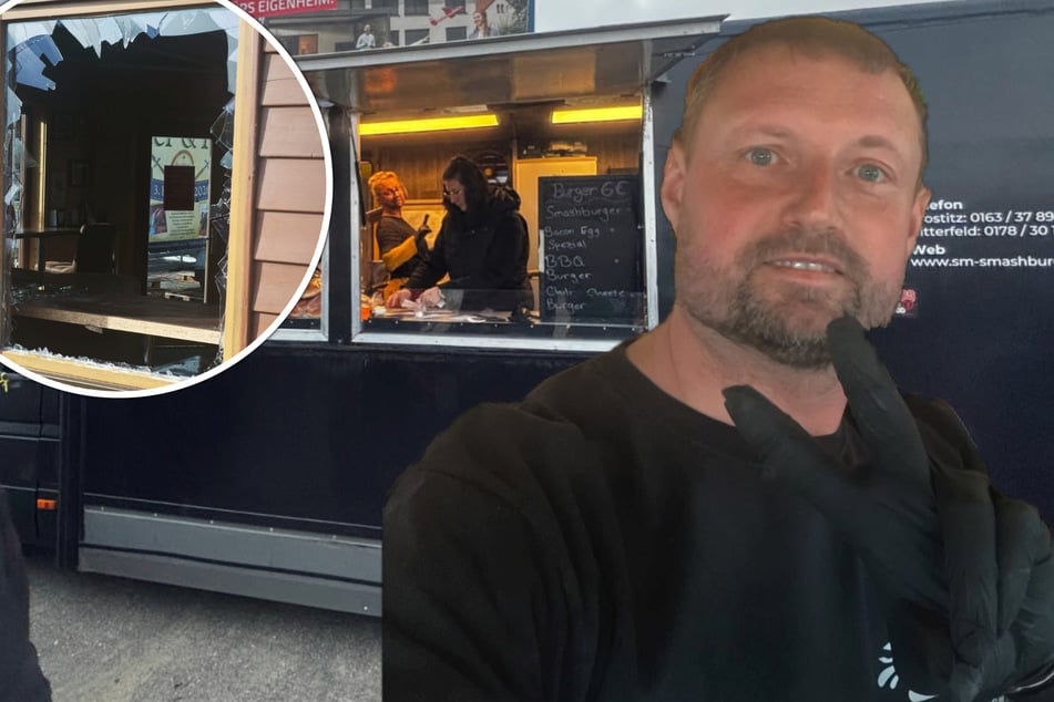 Teenager bricht in beliebten sächsischen Burgerladen ein, futtert sich durch und verletzt sich