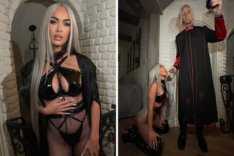 Megan Fox and Machine Gun Kelly spark outrage over "vile and offensive" Halloween costumes