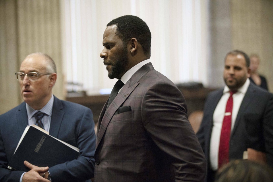 R. Kelly appeared in court earlier this year.