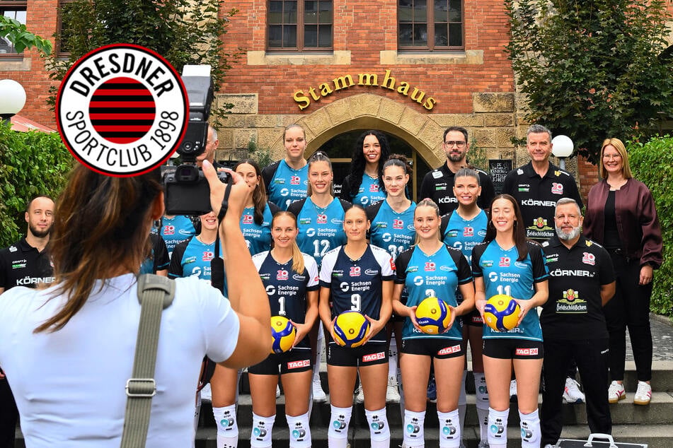 Sonnenschein trotz Regentropfen: Gute Stimmung beim Media Day des DSC