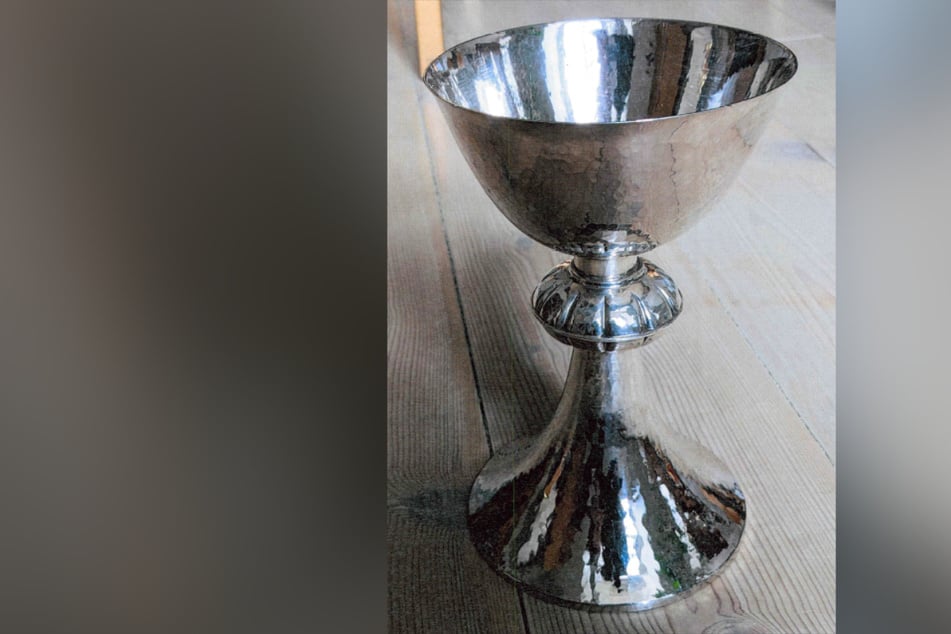 Der kostbare Kelch stand in einer verschlossenen Kapelle des Klosters St. Afra in Meißen.