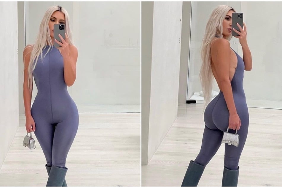 Kim Kardashian casually reminded fans why she will always be Kimmy Cakes with new bodysuit snaps.
