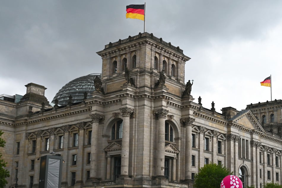 Das Tierschutzgesetzt wird von den Aktivisten vor dem Bundestag mit ihrer Aktion infrage gestellt.
