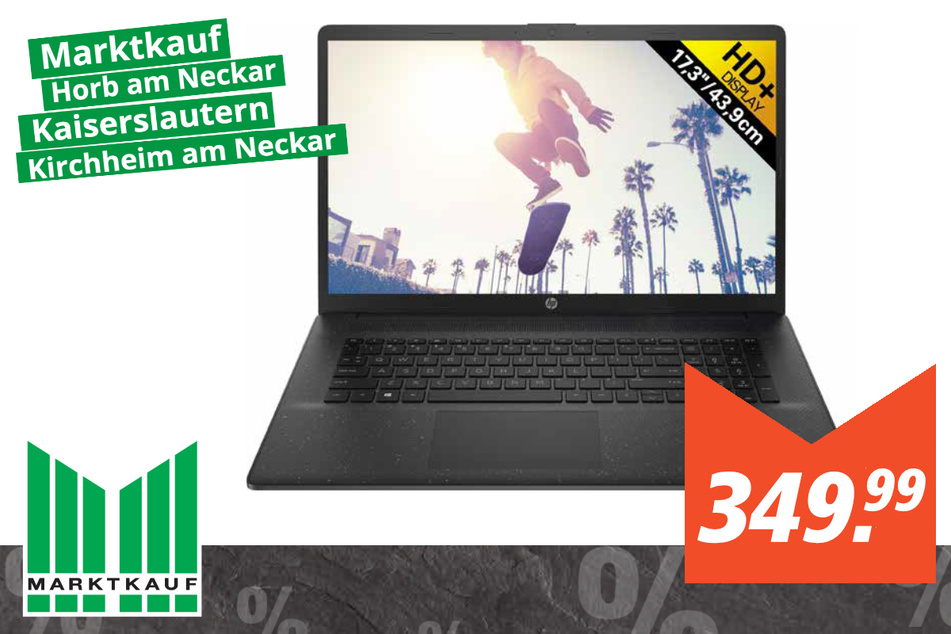 HP Notebook 17-cp0505ng für 349,99 Euro