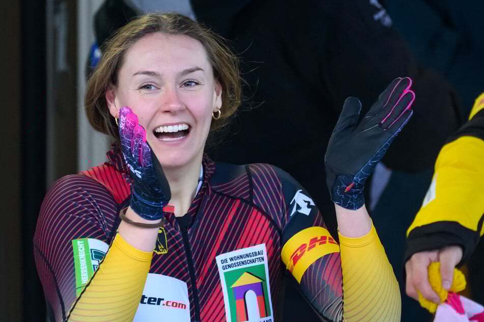 2022 wurde Laura Nolte (27, Bild) gemeinsam mit Anschieberin Deborah Levi (28) Olympiasiegerin im Zweierbob.