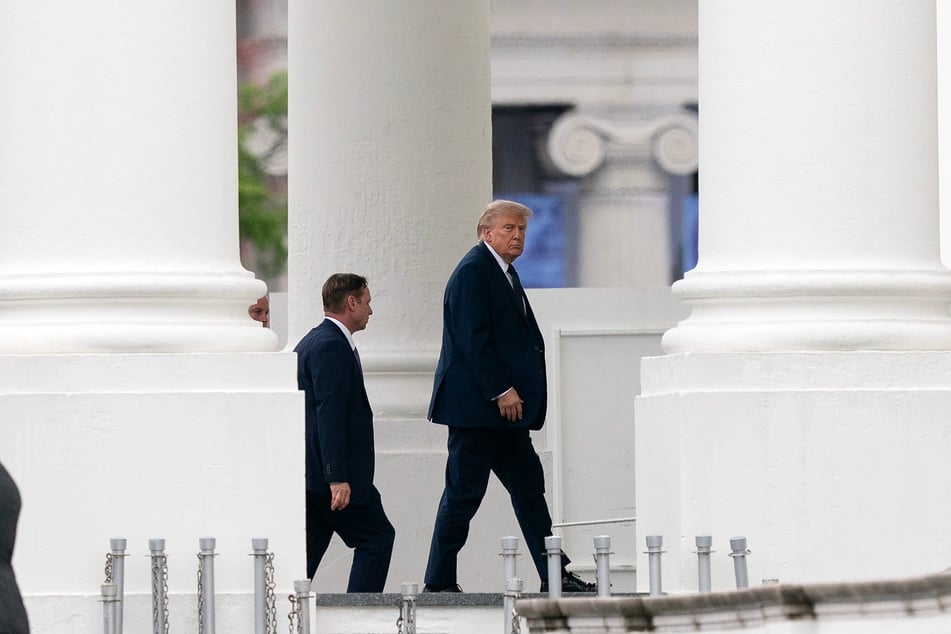 Donald Trump befand sich zum Zeitpunkt des Vorfalls im Weißen Haus.