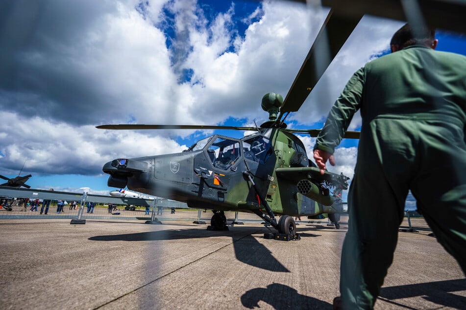 Die Einsätze der Kampfhubschrauber verteilen sich über ganz Hessen.