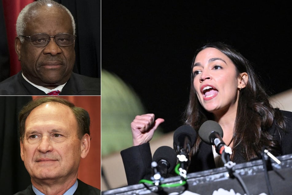 AOC files articles of impeachment against Supreme Court Justices Clarence Thomas and Samuel Alito