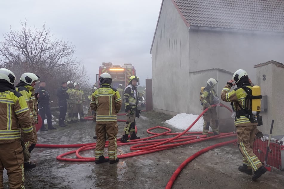Aufgrund der Rauchentwicklung wurden viele Kräfte alarmiert.