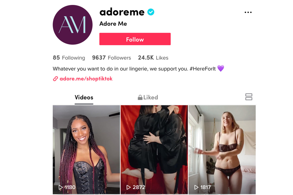 Adore Me has struggle to grow on TikTok, saying that their videos of plus-size and Black women keep getting removed.