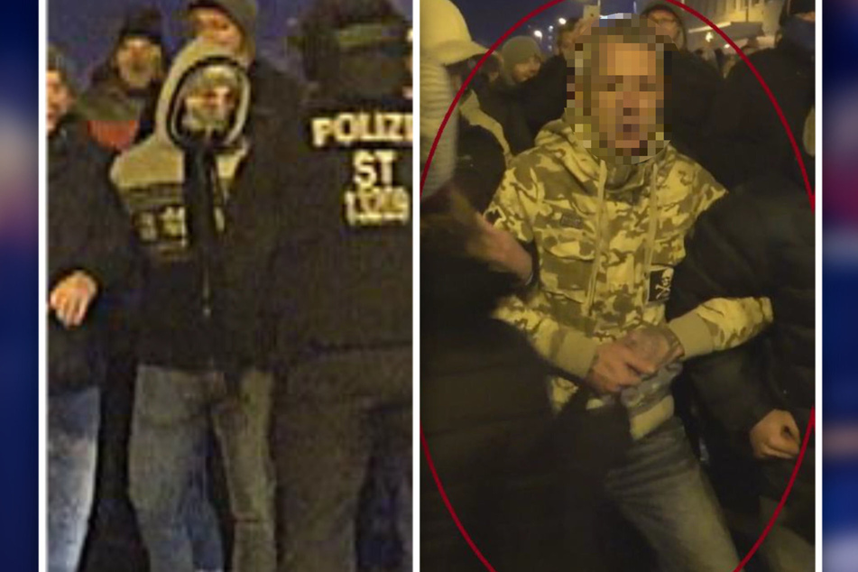 Mit diesen beiden Fotos wendete sich die Polizei an die Öffentlichkeit: Wer erkennt die Männer?