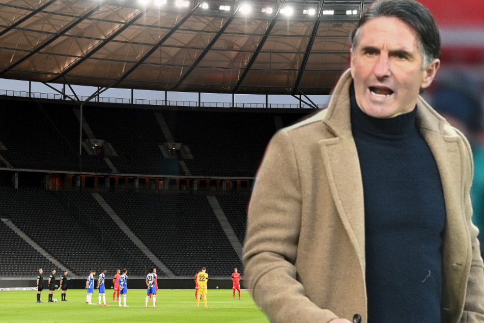 Bruno Labbadia (54) konnte sein erstes Derby gegen Union mit 4:0 gewinnen.