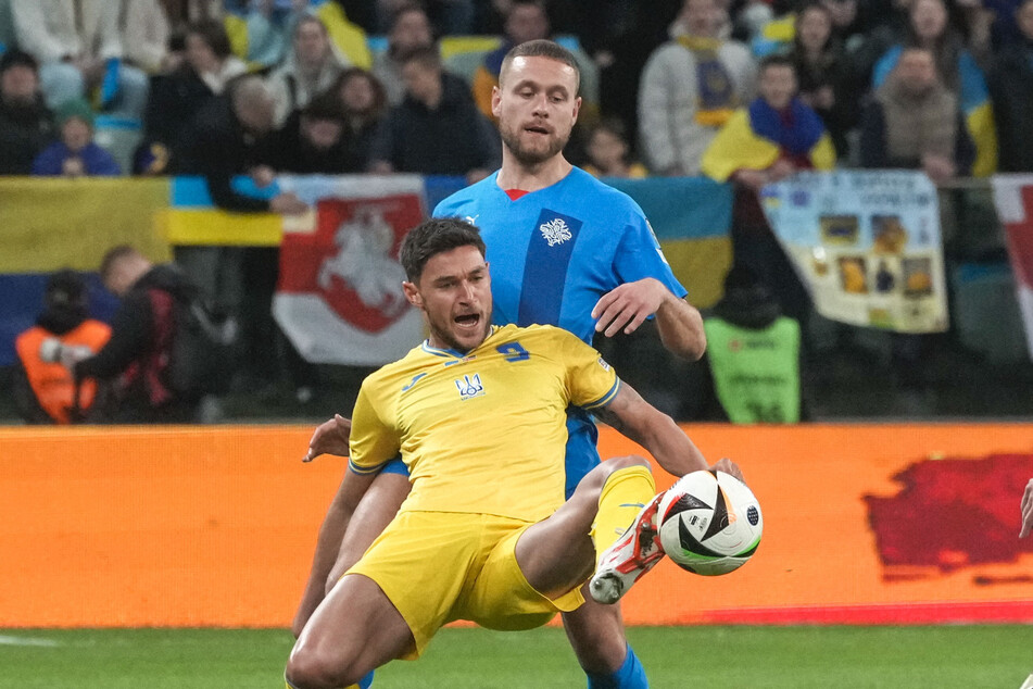 Mit einem Sieg gegen Island hat sich die ukrainische Nationalelf für die EM in Deutschland qualifiziert.