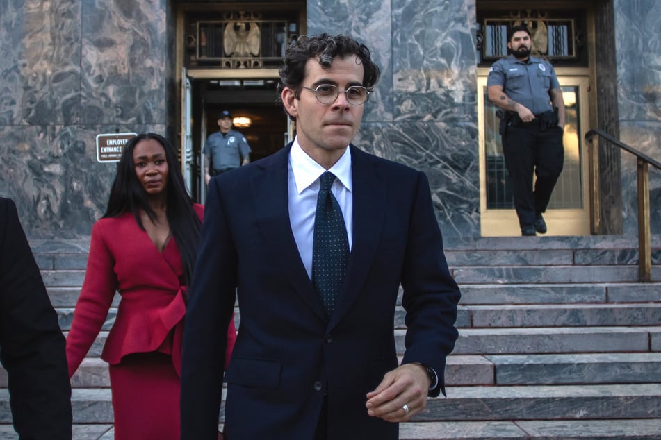 Instagram CEO Adam Mosseri leaves the Los Angeles County Superior Court after testifying in a social media trial in Los Angeles on February 9, 2026.