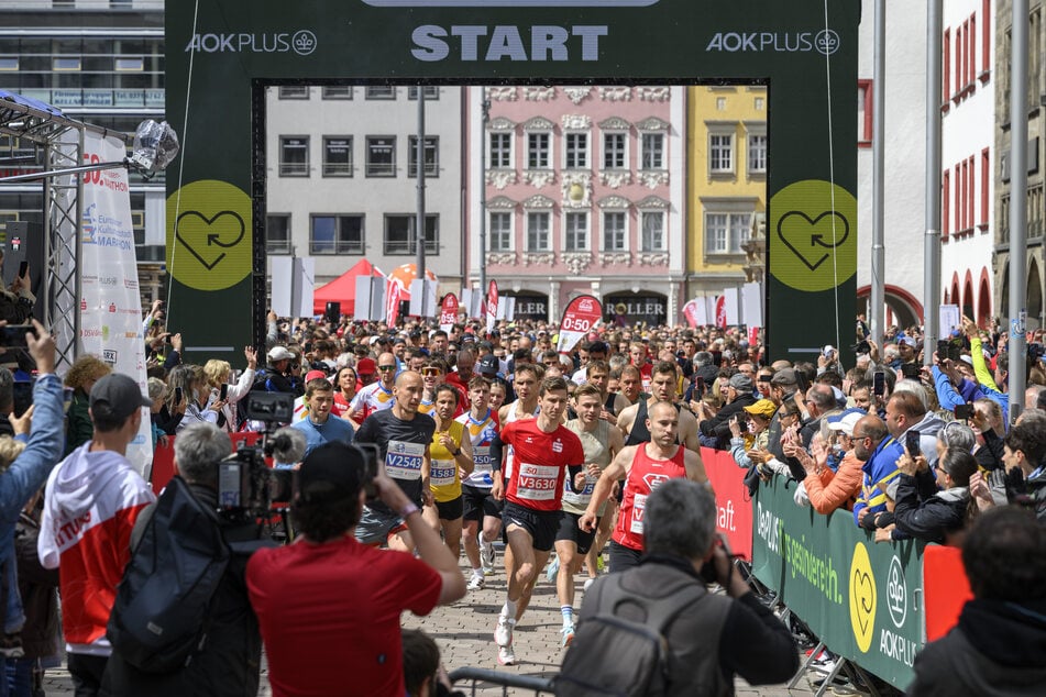 Mehr als 8000 Laufbegeisterte nahmen am KuHa-Marathon 2025 teil.