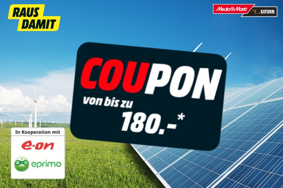 Stromvertrag abschließen - Coupon abkassieren.