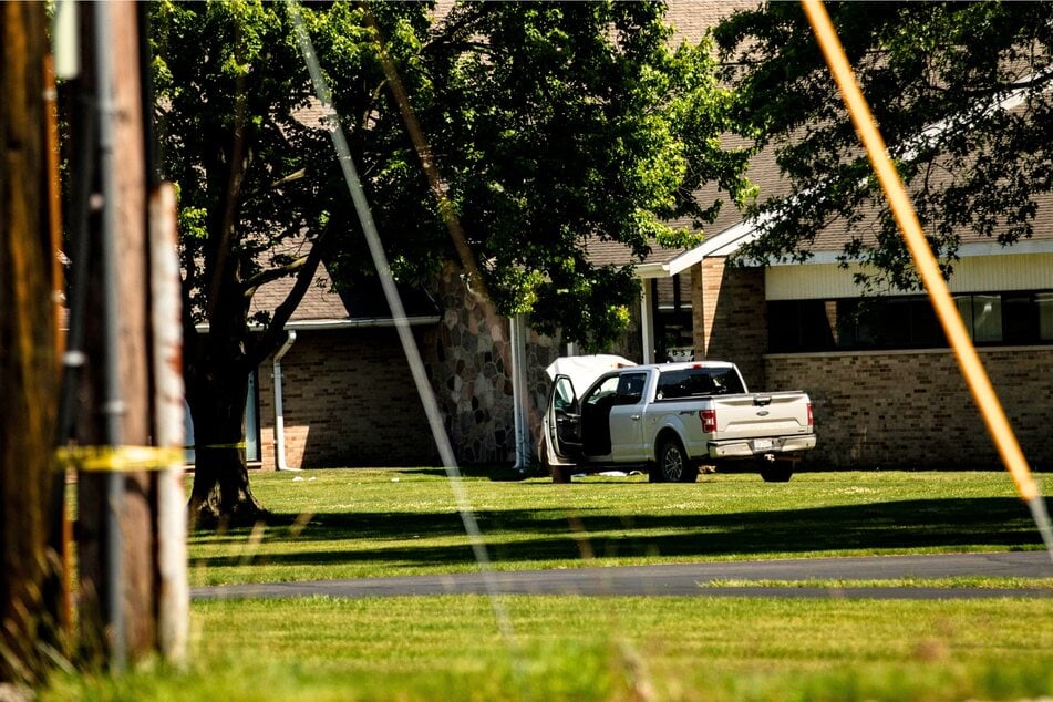 On Sunday, a gunman was stopped by a churchgoer and security staff as he prepared to enact a mass shooting at a Michigan church.