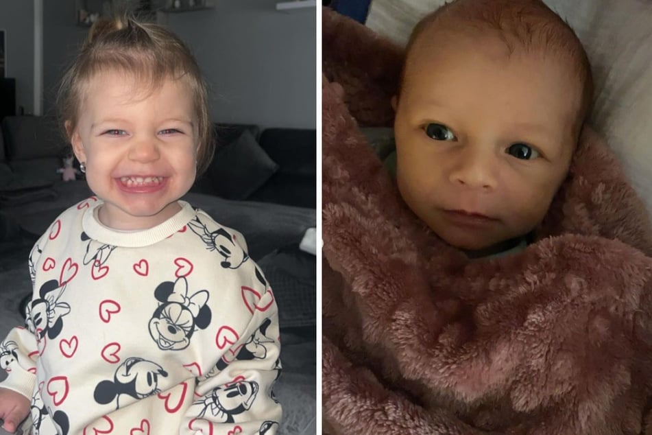 Gemeinsam haben die beiden TV-Bekanntheiten ("Die Wollnys") zwei Kinder: Töchterchen Haylie Emilia (2) und Söhnchen Linus Tim (10 Monate).