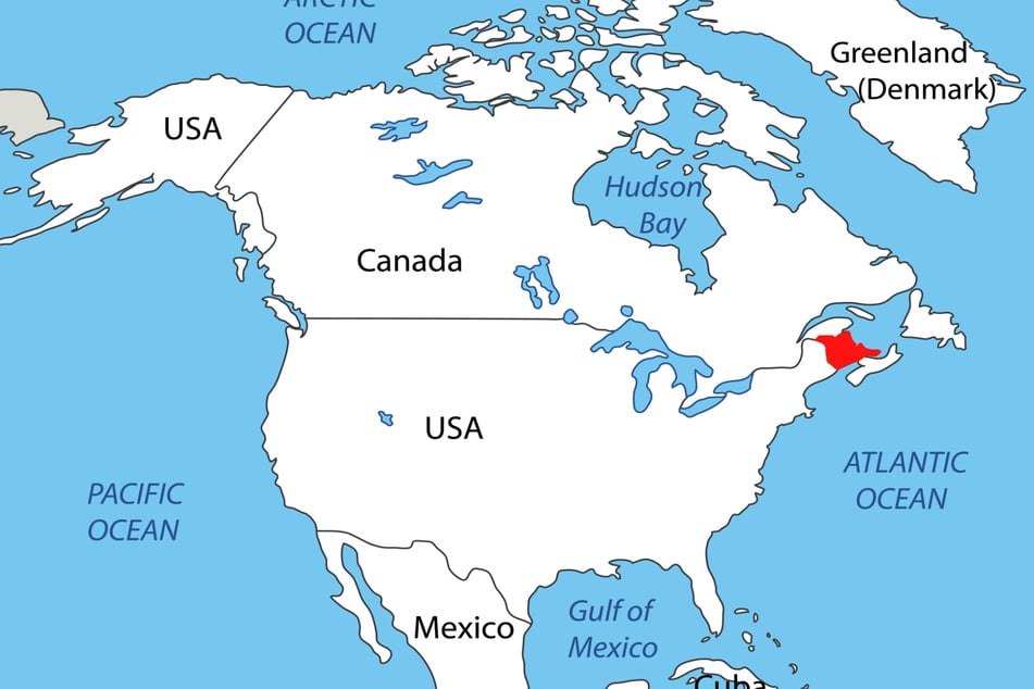 Almost 850,000 people live in the Canadian province of New Brunswick, which was particularly affected.