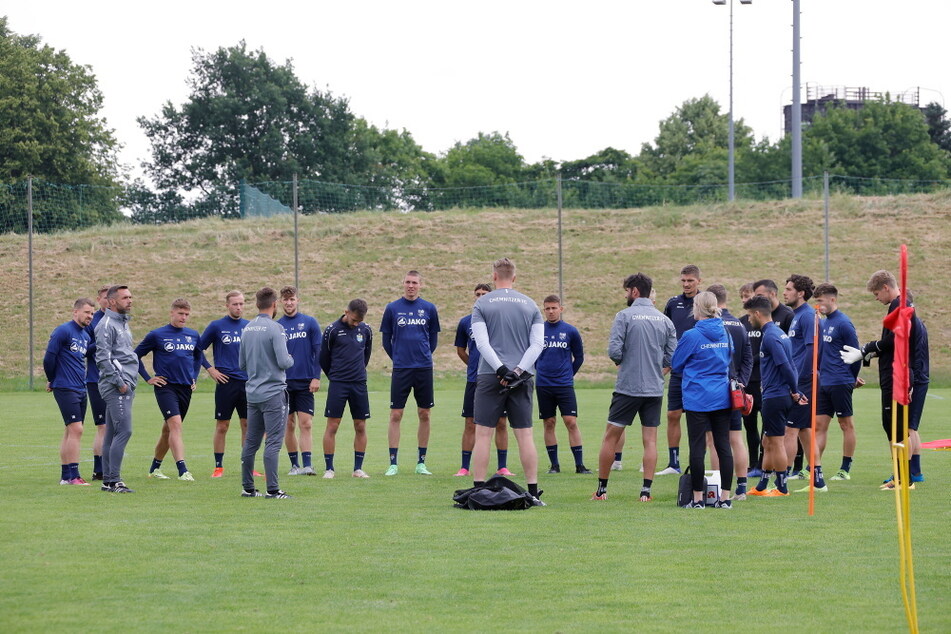 Mehrere Spieler des Chemnitzer FC wurden positiv auf Corona getestet.