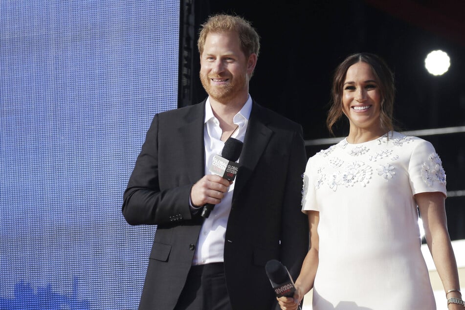 Harry and Meghan received the President's Award at the 53rd annual NAACP Image awards.