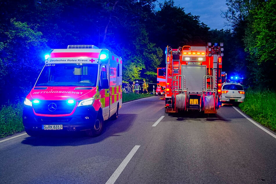 Die Feuerwehr sowie Rettungskräfte waren im Großeinsatz vor Ort.