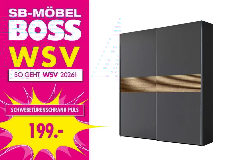 Schwebetürenschrank Puls